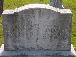 Tempia Lucinda Lawson Baldwin M Morial Find A Grave