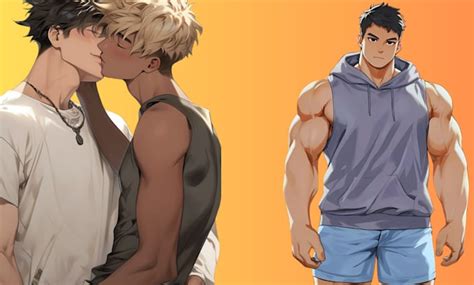 Draw Gay Bara Muscle Yaoi Nsfw Fan Art Fanart Oc Comic Gay Character Bara Gay By Melkabr Fiverr