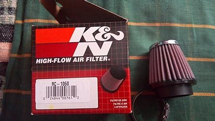 K N RC 1060 Universal Clamp On Air Filter Amazon In Car Motorbike