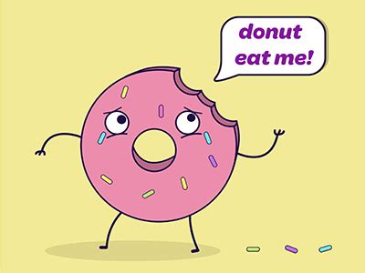 Donut Eat Me By Chris Kennedy On Dribbble