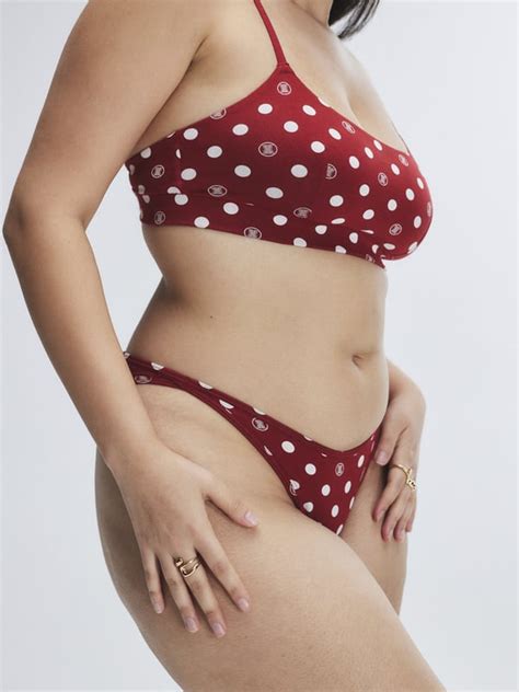 Cotton Essentials High Leg Bikini Panty Savage