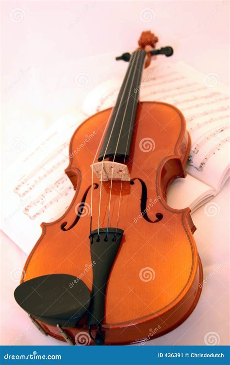 Play the Violin stock image. Image of musicpaper, music - 436391