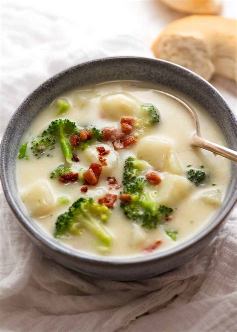 Broccoli And Potato Soup Recipetin Eats