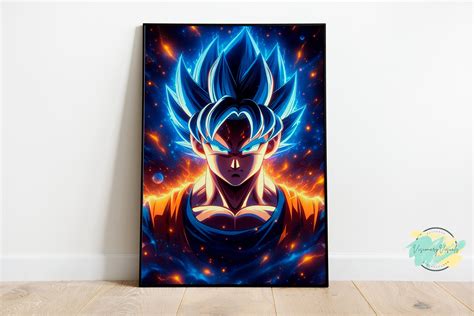 Dbz Poster Pack Set Of 5 Goku Vegeta Broly Anime Poster Db Super