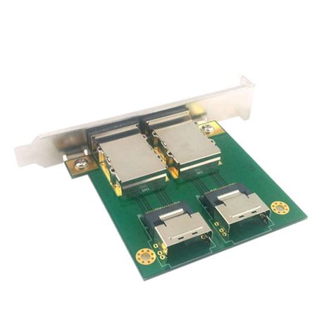 Xiwai Card Dual Ports Mini Sas Sff To Sas Pin Sff Pcba