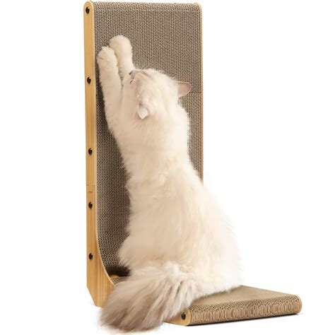 Fukumaru Cat Scratcher Cm L Shape Cat Scratch Pad Wall Mounted Cat