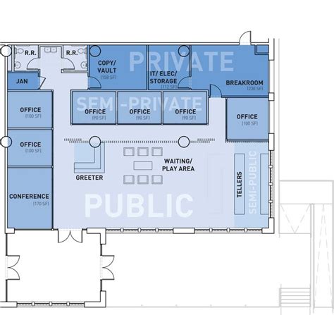 Floor plans, How to plan, Private office