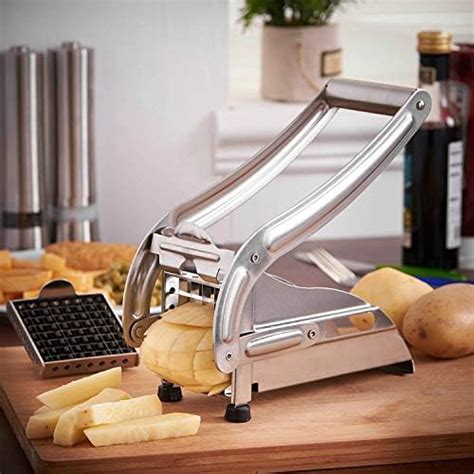 Stainless Steel Home French Fries Potato Chips Strip Slicer Cutter