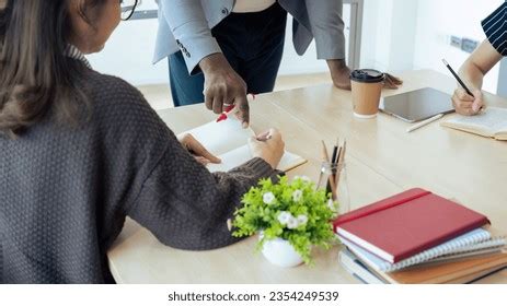 Mature Professor Talking His Student While Stock Photo 2354249539 Shutterstock