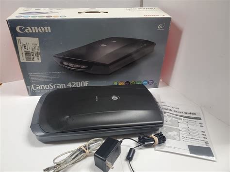 Canon Canoscan 4200f Flatbed Scanner For Sale Online Ebay