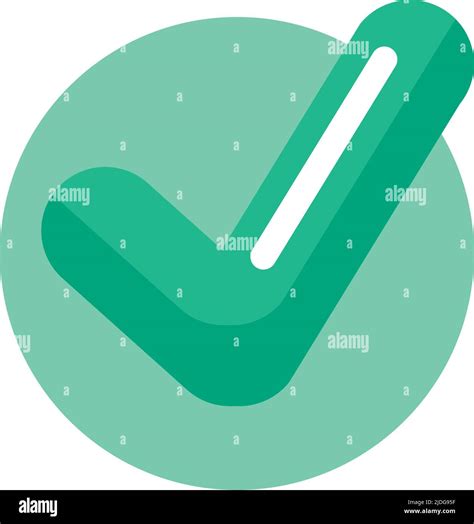 green check symbol Stock Vector Image & Art - Alamy