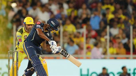 Gujarat Titans Records Highest Team Total In Ipl Final Against Csk Sportstar