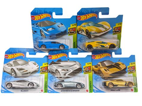 Hot Wheels 5 pack Exotics Car Set 2 - Walmart.com