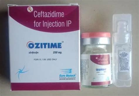 Ml Ml Allopathic Ceftazidime Mg Mg Injection Ip At Rs