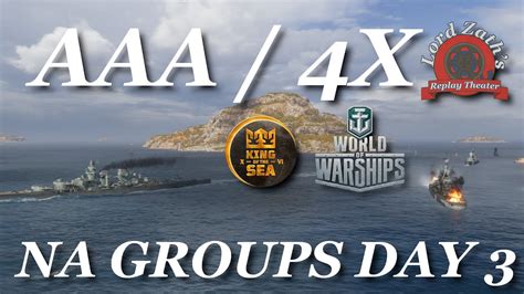 AAA V 4X Game 3 King Of The Sea XIV NA Bracket Groups Day 3 World Of