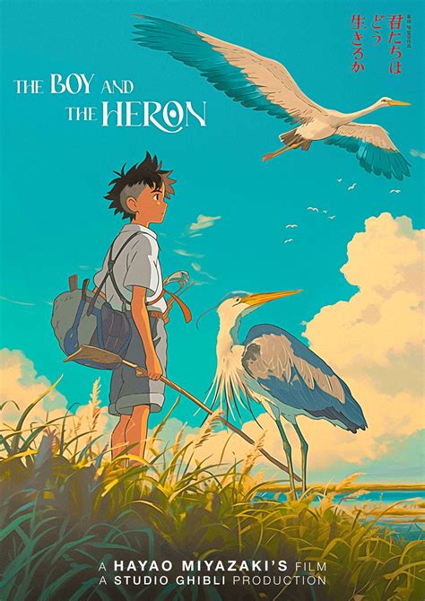 The Boy And The Heron Poster design :: Behance