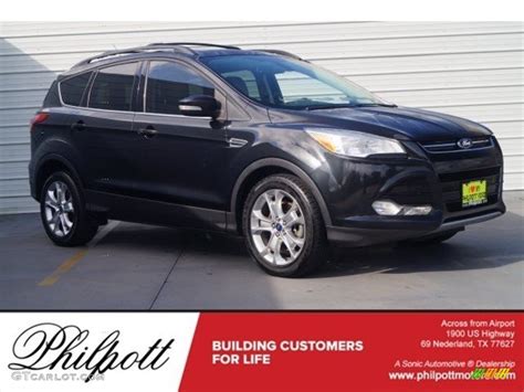 Tuxedo Black Metallic Ford Escape Sel L Ecoboost