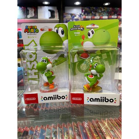 全新現貨⚠️ns Amiibo 超級瑪利歐系列 耀西 任天堂明星大亂鬥 蝦皮購物