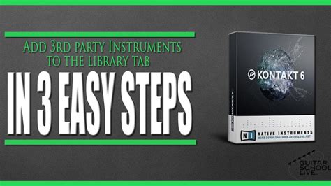 How To Add 3rd Party Third Party Instruments To The Kontakt Library