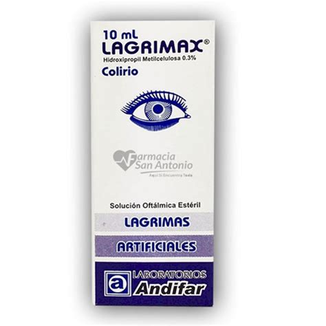 LAGRIMAX COLIRIO X 10 ML Farmacia San Antonio