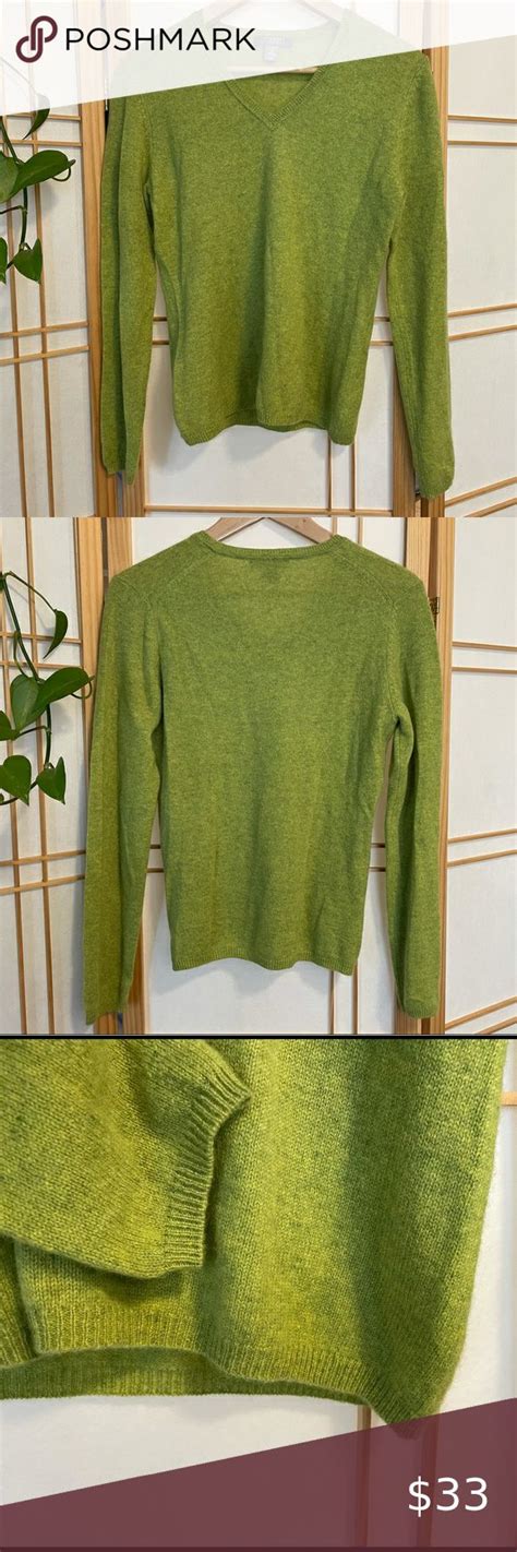 Green Cashmere Sweater 🍏 | Green cashmere, Cashmere, Cashmere sweaters