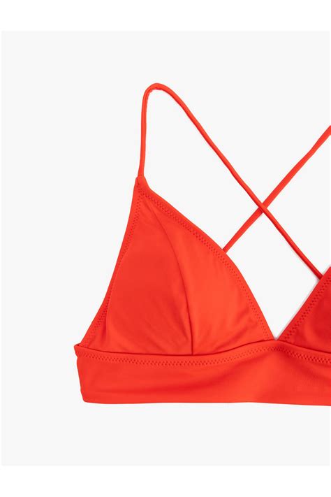 Koton Bağlama Detaylı Arkası Çapraz Askılı Bralet Bikini Üstü Fiyatı Yorumları