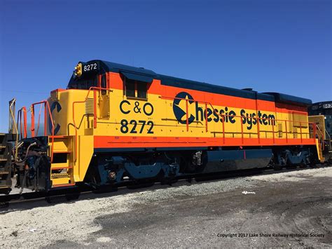 Lake Shore Railway Historical Society Receives Restored Vintage General Electric Dash-7 ...