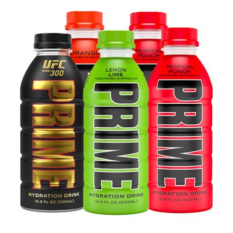 Prime Hydration UFC Stack