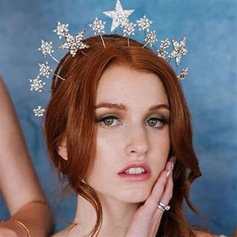 Amazon Rhinestone Star Headband Glitter Crystal Bride Headpiece