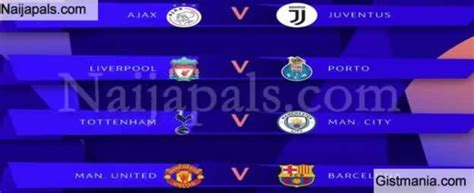 Manchester United Plays Barcelona As Uefa Reveals Champions League