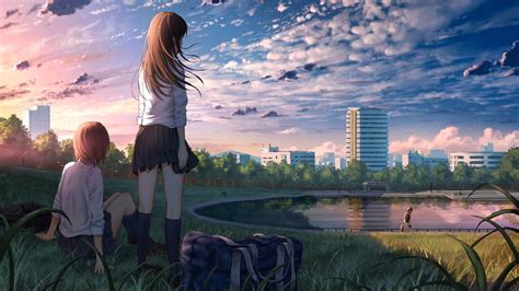 Anime Park Scenery Wallpapers - Top Free Anime Park Scenery Backgrounds ...