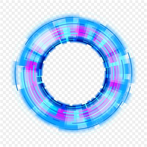 Science Fiction Png Picture Colorful Technology Ring Magic Circle The