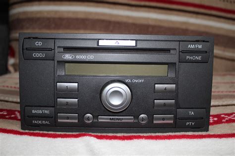 Radio 6000CD Ford Focus C Max Fiesta Transit KOD Tarnów Kup teraz