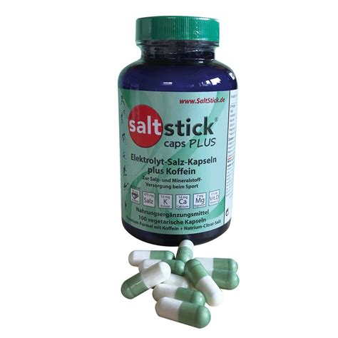 saltstick caps  electrolyte salt capsules  caffeine