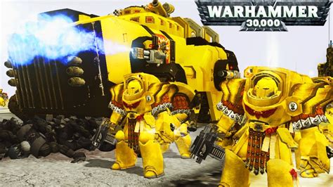 Unification Mod Pre Heresy Imperial Fists Vs Orks Warhammer K