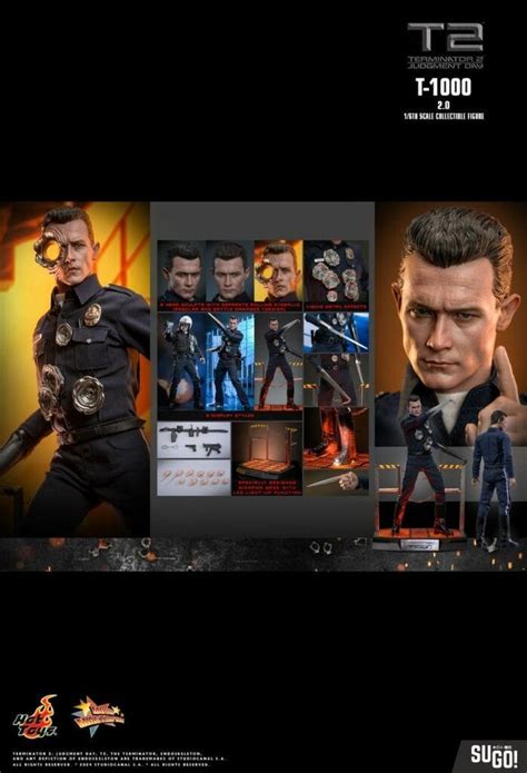 Hot Toys Terminator Judgment Day Mms T Action Figure Sugo Toys Action