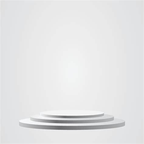 an empty podium on a white background 37899769 Vector Art at Vecteezy