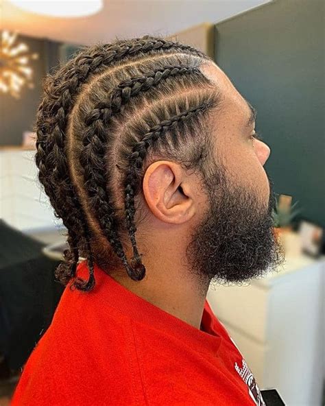 Box Braids Men Short Hair Black Pull Those Twists Into The Center For