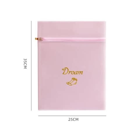 Rose 25 35 cm Sac à linge de luxe sacs de lavage de soutien gorge de Lingerie sous vêtements