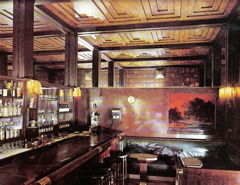 American Bar {Kärntnerbar} (1907-1908) Viena – Adolf Loos | American