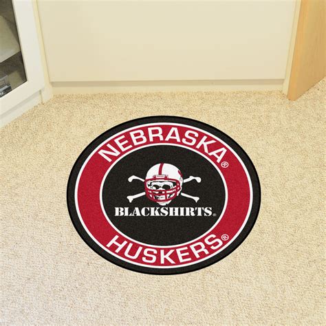 University of Nebraska Blackshirts Logo Roundel Mat â€“ 27â€