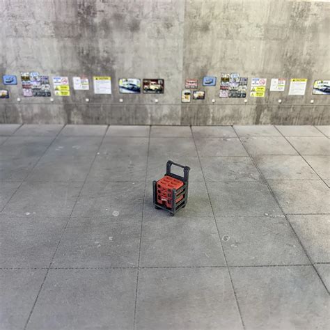 Scale Garage Tool Wheelie Toolbox For Diorama Display Scale Diorama Hot Wheels