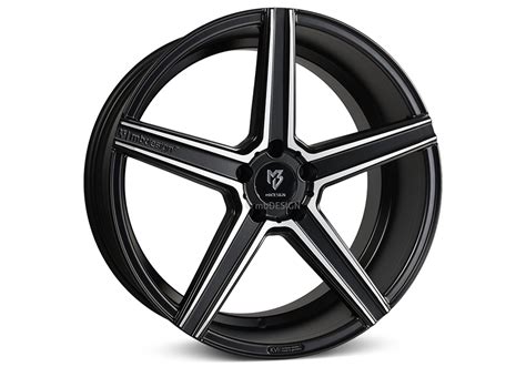 Mbdesign Kv Matte Black Polished Felgen Premiumfelgi Felgenshop