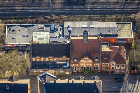 Luftaufnahme Bochum Freizeitzentrum Kino Gebäude in Bochum im