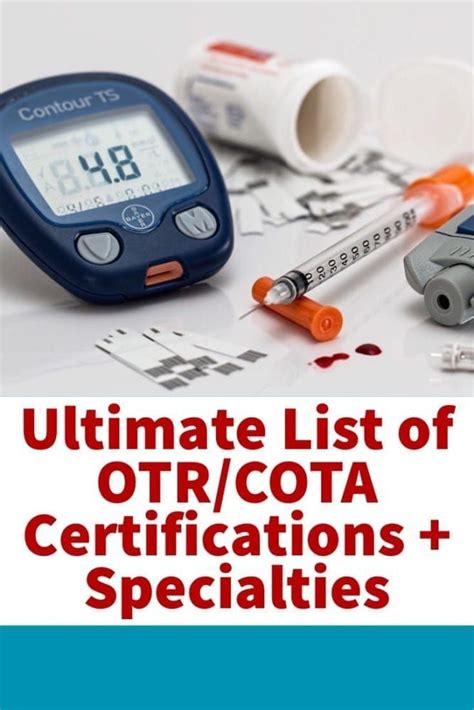 Occupational Therapy Specialties And Certifications For Otr Ota Artofit