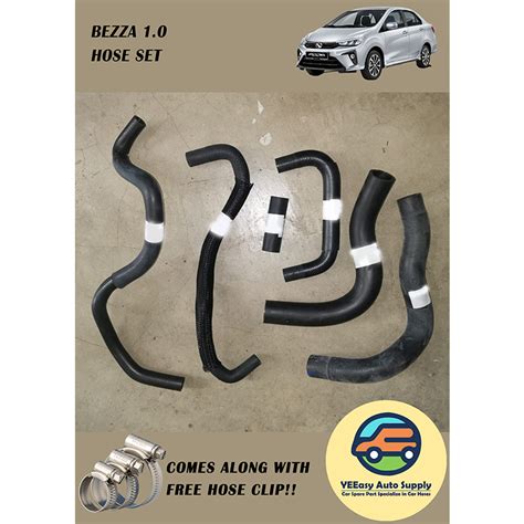 PERODUA BEZZA D63 1 0 1 3 RADIATOR BY PASS HOSE SET Shopee Malaysia