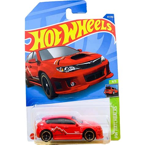 Hot Wheels Subaru WRX STI HCX04 Shopee Brasil