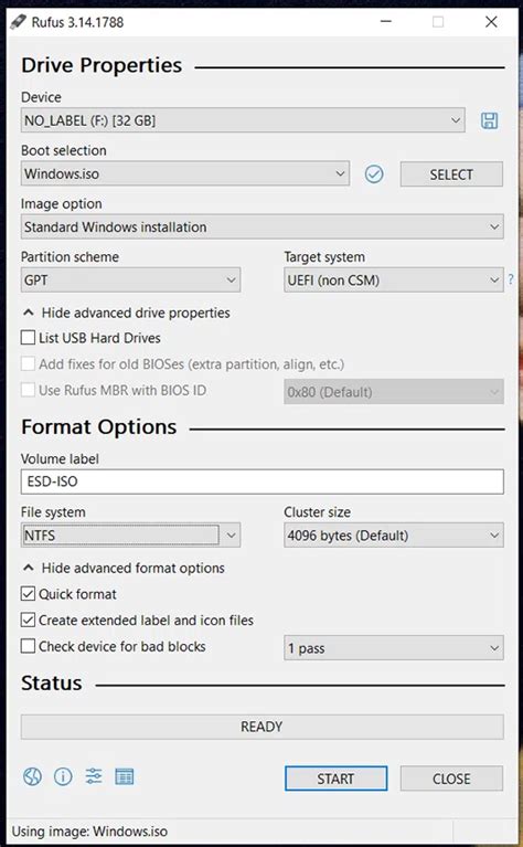 How to Create Windows 10 Bootable USB with Rufus (UEFI + Legacy)