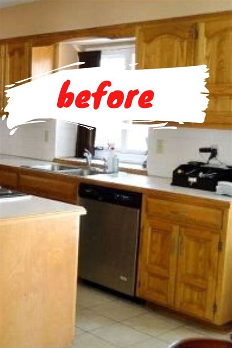 Budget friendly kitchen cabinet makeover idea diy – Artofit