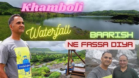 Khamboli Waterfall Khamboli Dam Best Waterfall Waterfall Near